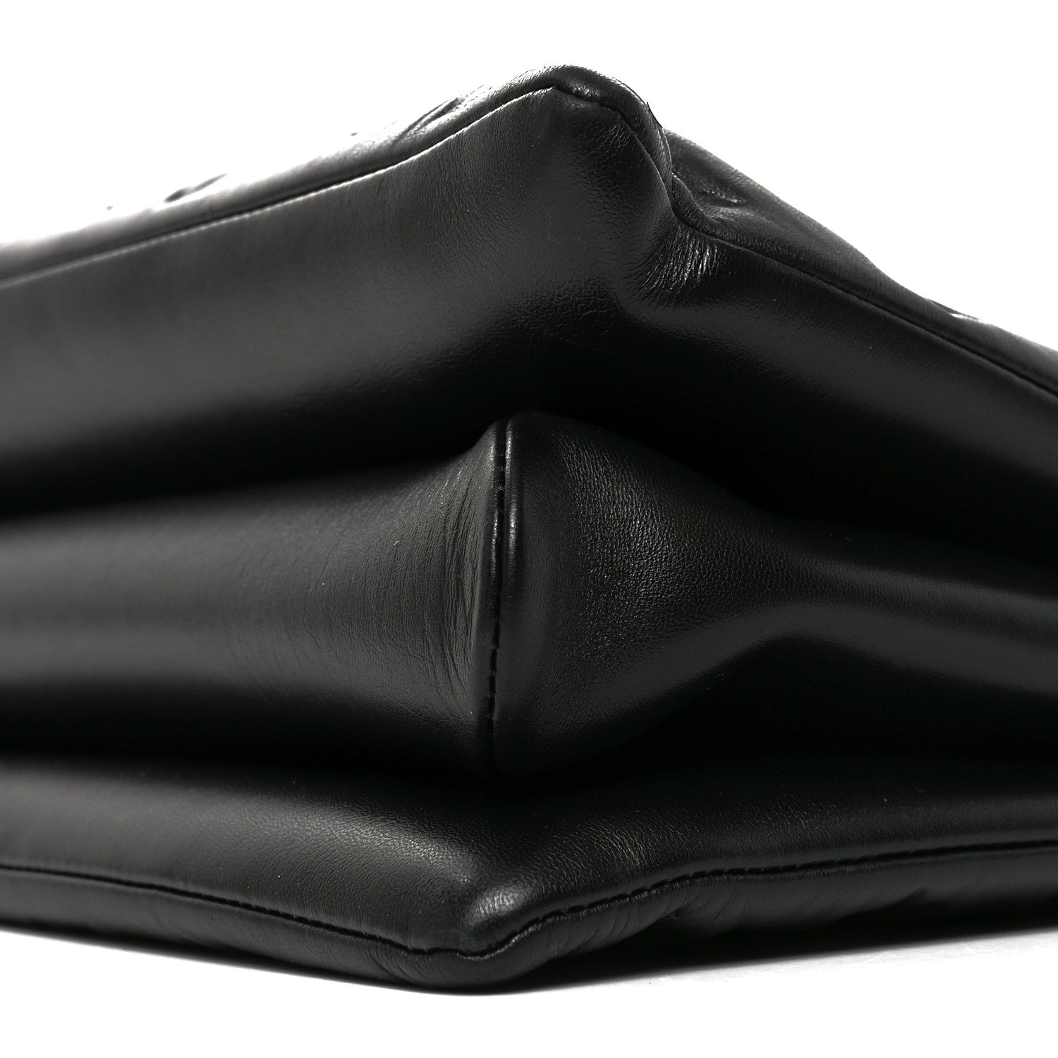 Louis Vuitton Lambskin Embossed Monogram Coussin MM Black 8 of 8