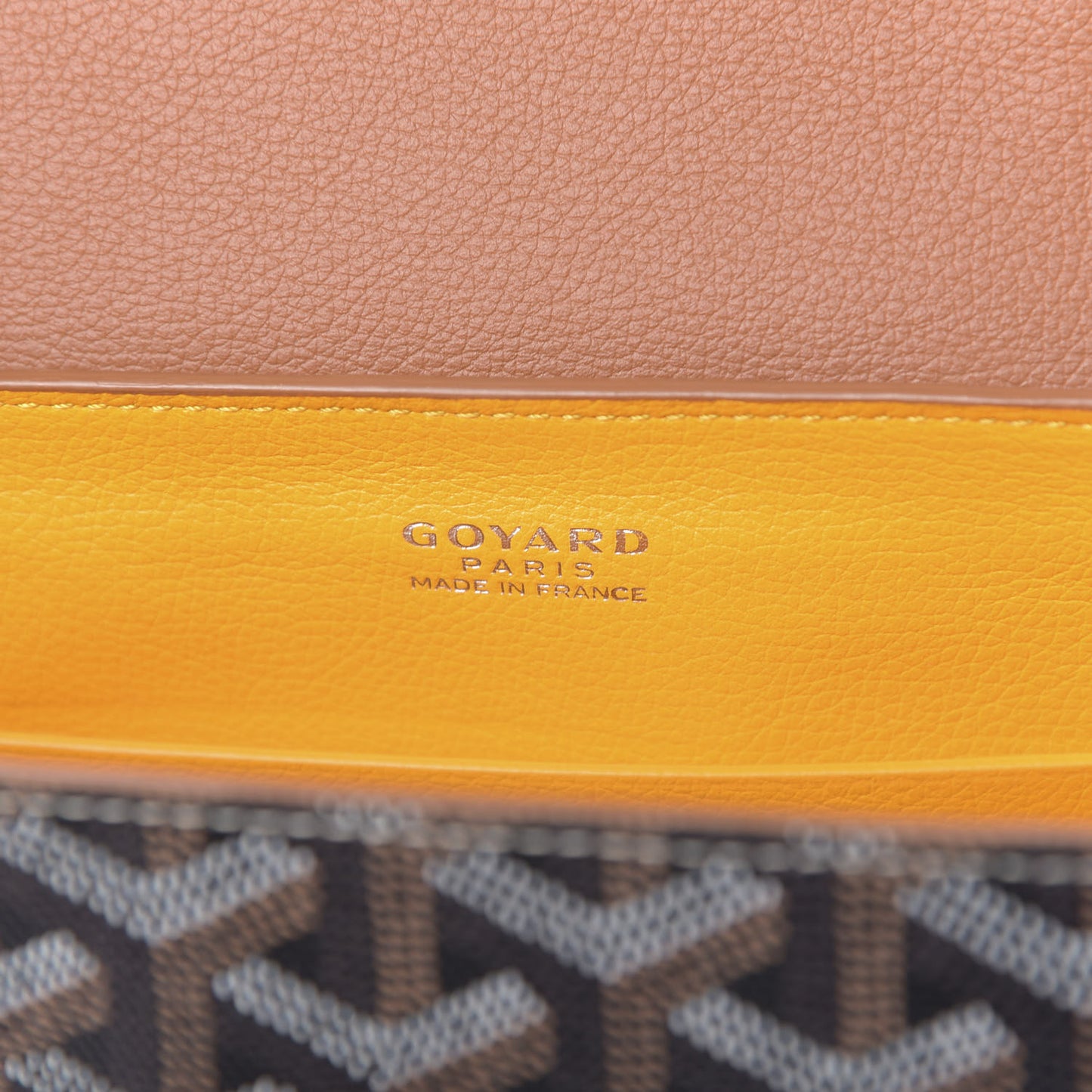 Goyardine Mini Saigon Black Gold