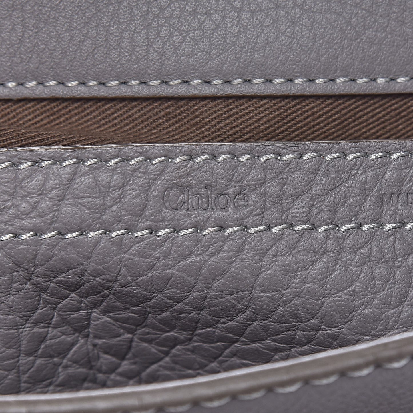 Calfskin Mini Marcie Round Crossbody Bag Cashmere Grey