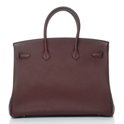 Hermes Togo Birkin 35 Bordeaux 6 of 27