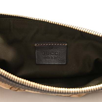 Gucci Monogram New Britt Wristlet Beige Ebony Cocoa 6 of 8