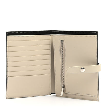 Celine Grained Calfskin Medium Multifunction Strap Wallet Black Chalk 5 of 11