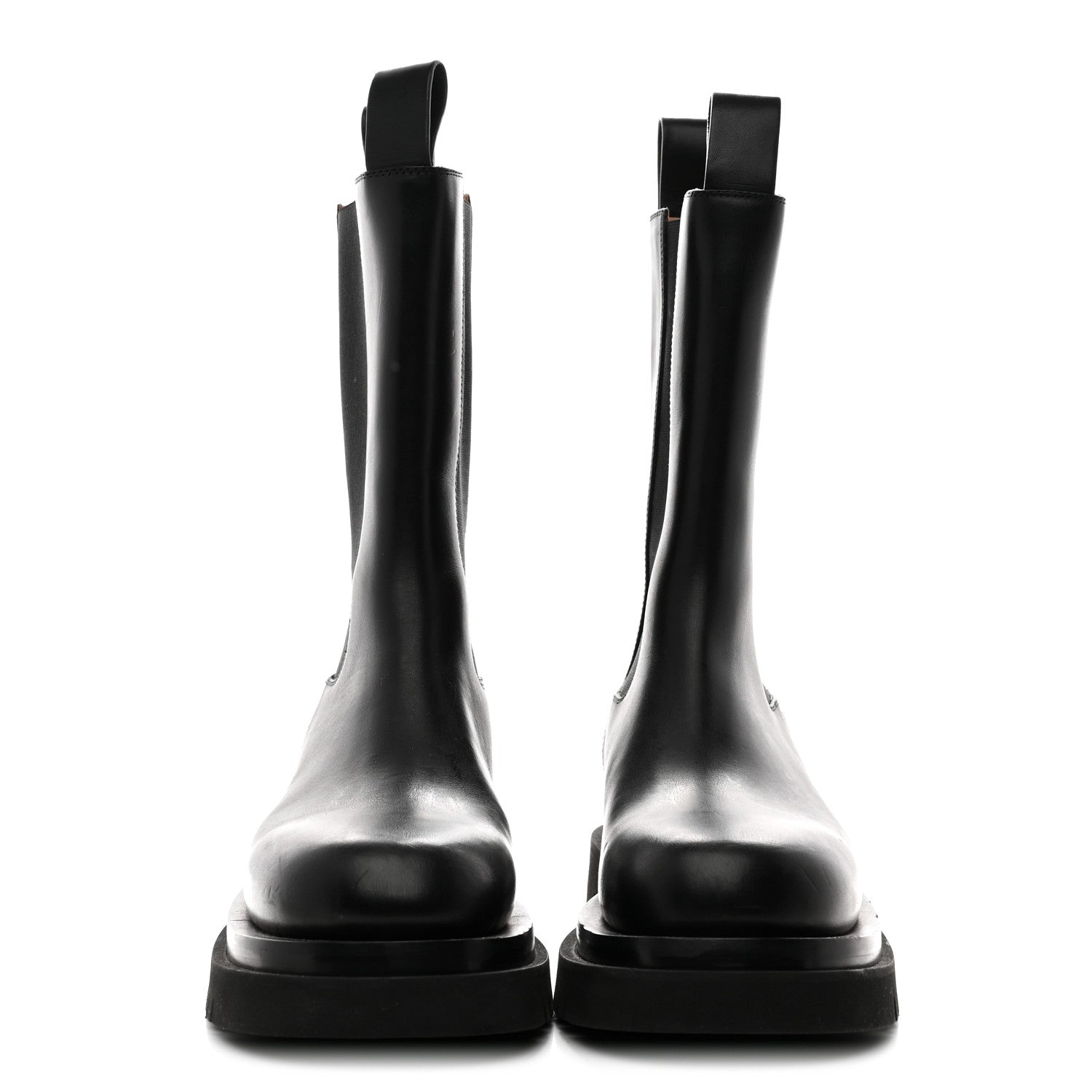 Bottega Veneta Calfskin The Lug Chelsea 55mm Boots 37 Black 3 of 9