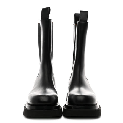 Bottega Veneta Calfskin The Lug Chelsea 55mm Boots 37 Black 3 of 9