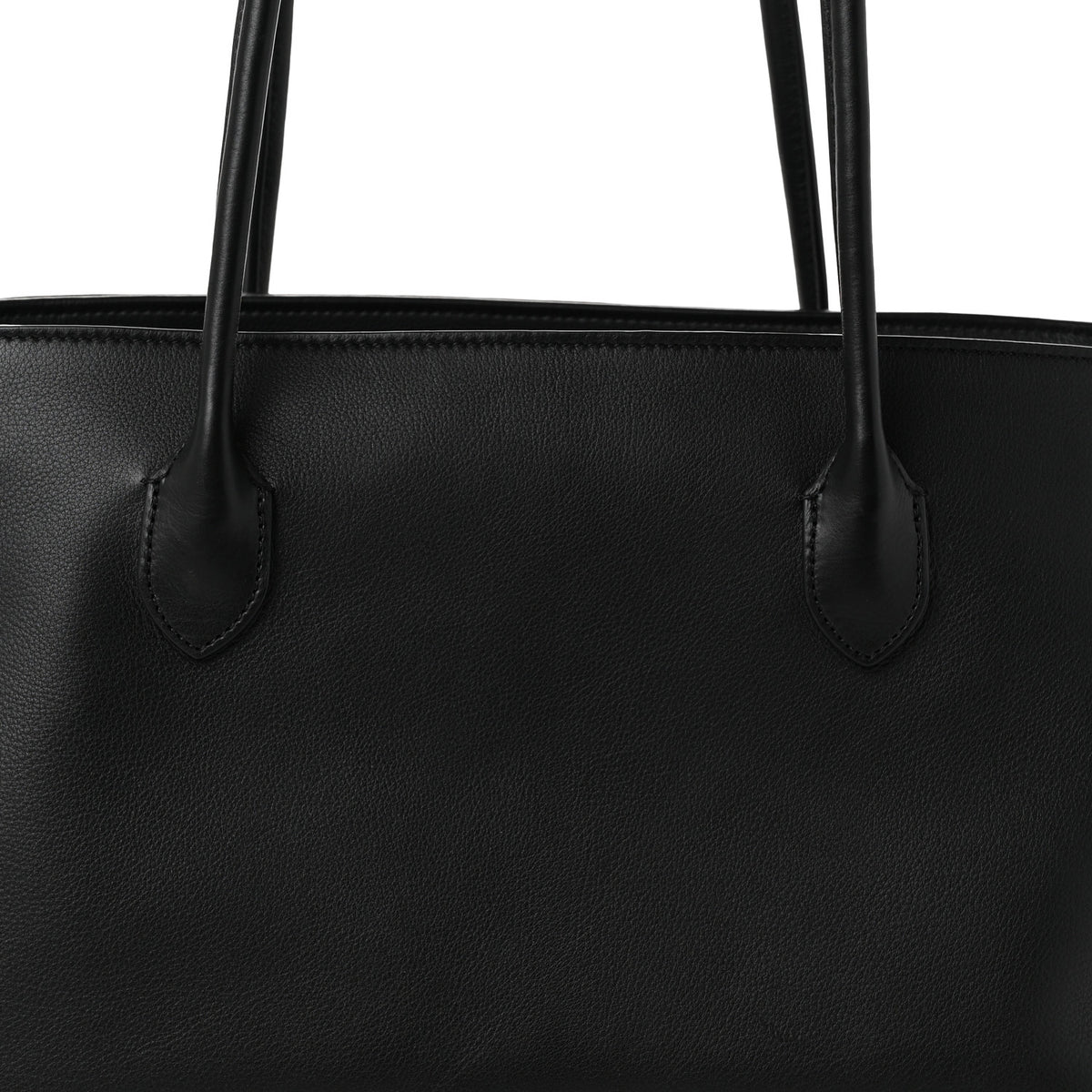 Grained Calfskin Terrasse Bag Black