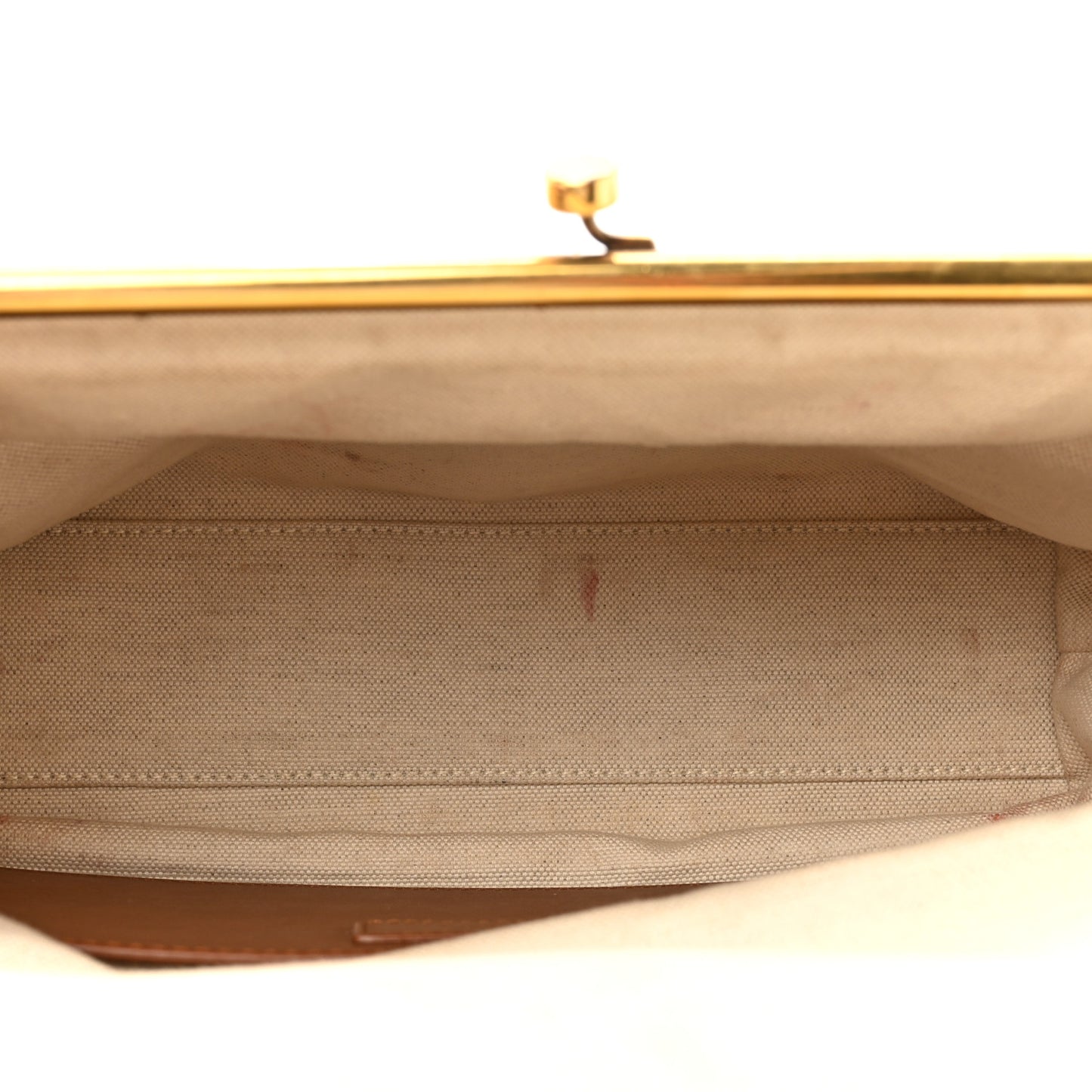 Raffia Monogram Medium Sac Charnerie Naturale Brick