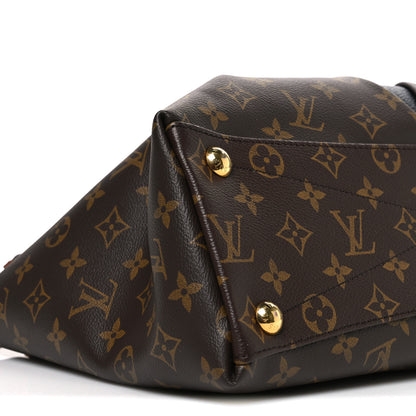 Louis Vuitton Monogram V Tote MM Black 10 of 12