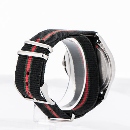 Gucci Stainless Steel Nylon 40mm G-Timeless Web Quartz Watch Black 3 of 4
