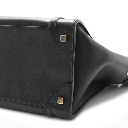 Celine Smooth Calfskin Mini Luggage Black 9 of 11