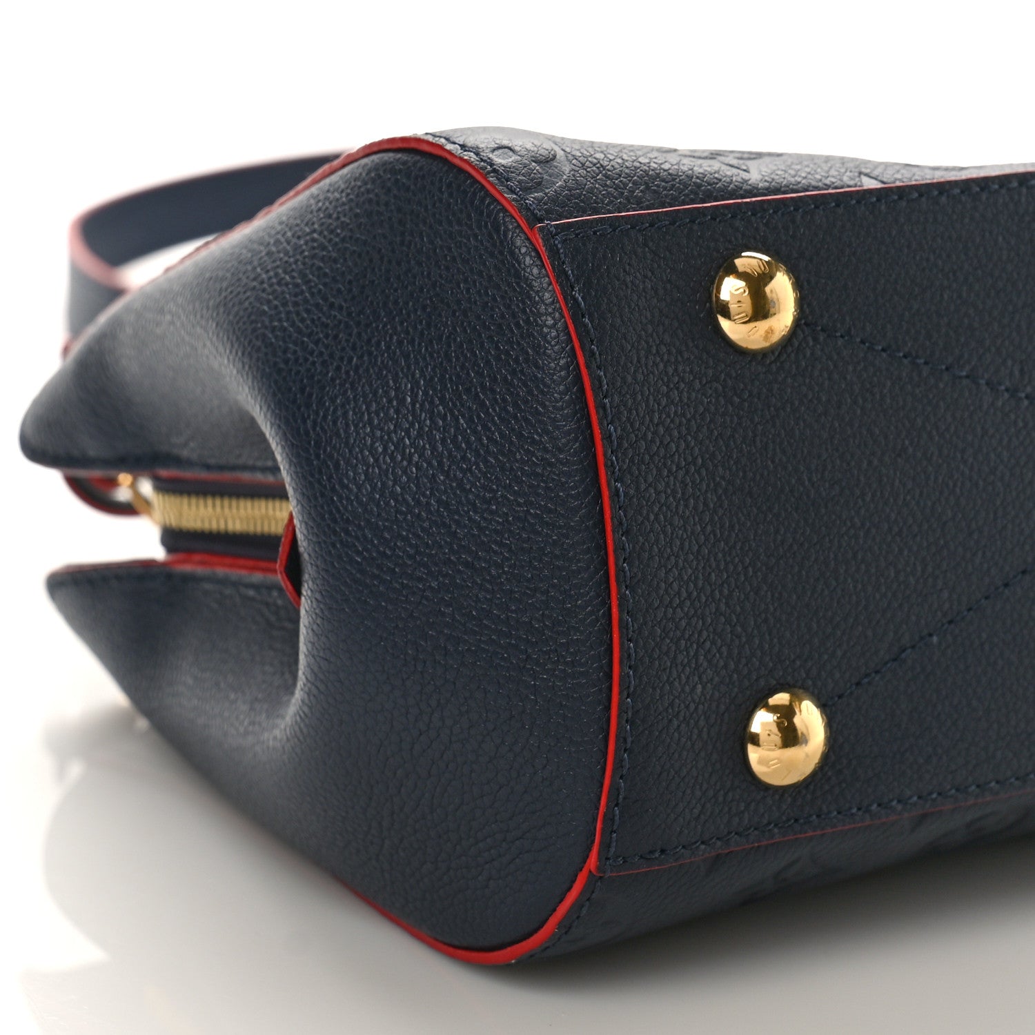 Louis Vuitton Empreinte Montaigne BB Marine Rouge 8 of 9
