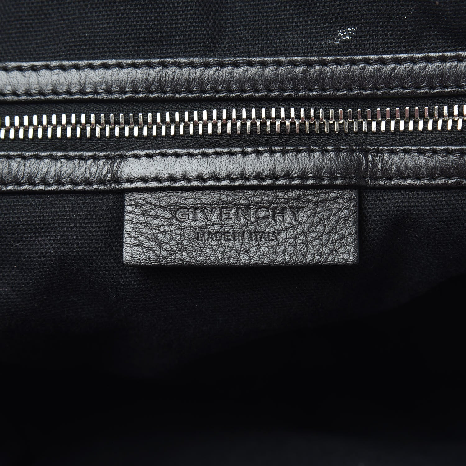 Givenchy Waxy Grained Calfskin Medium Nightingale Black 6 of 12