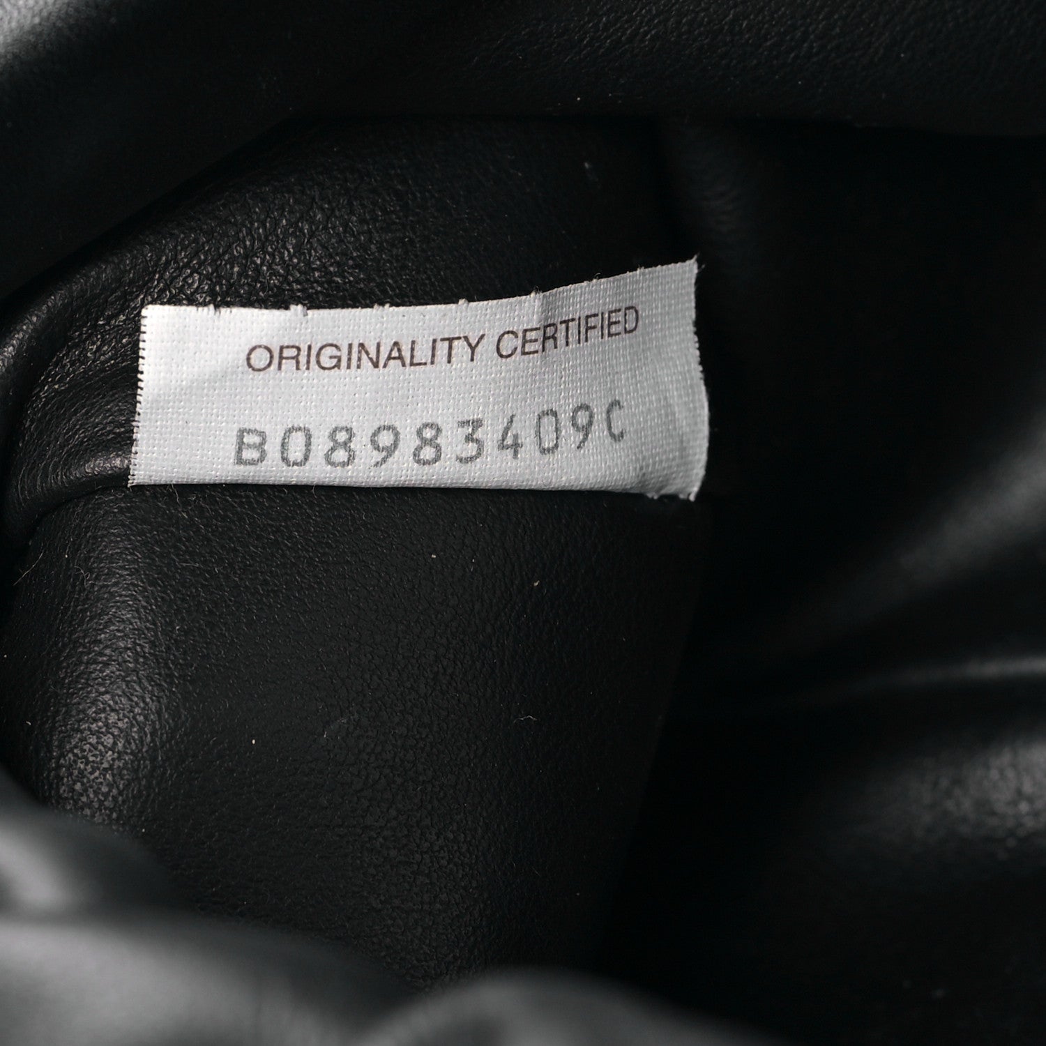 Bottega Veneta Calfskin The Pouch Chain Black 7 of 9