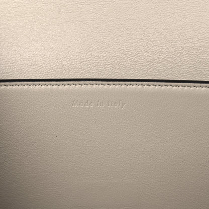 Celine Shiny Smooth Calfskin Medium Frame Shoulder Bag Grege Storm 7 of 11