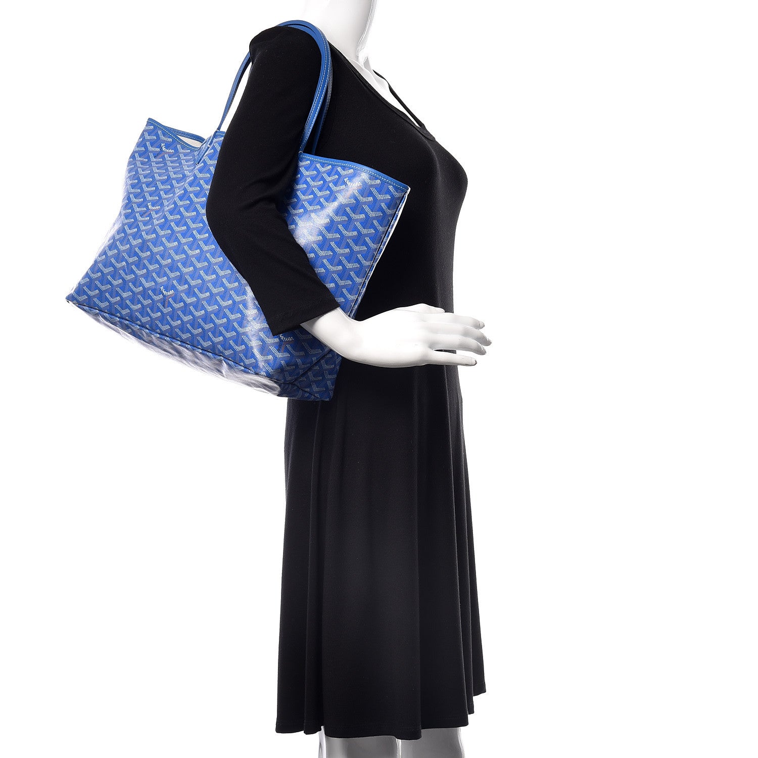 Goyard Goyardine Saint Louis PM Sky Blue 2 of 13