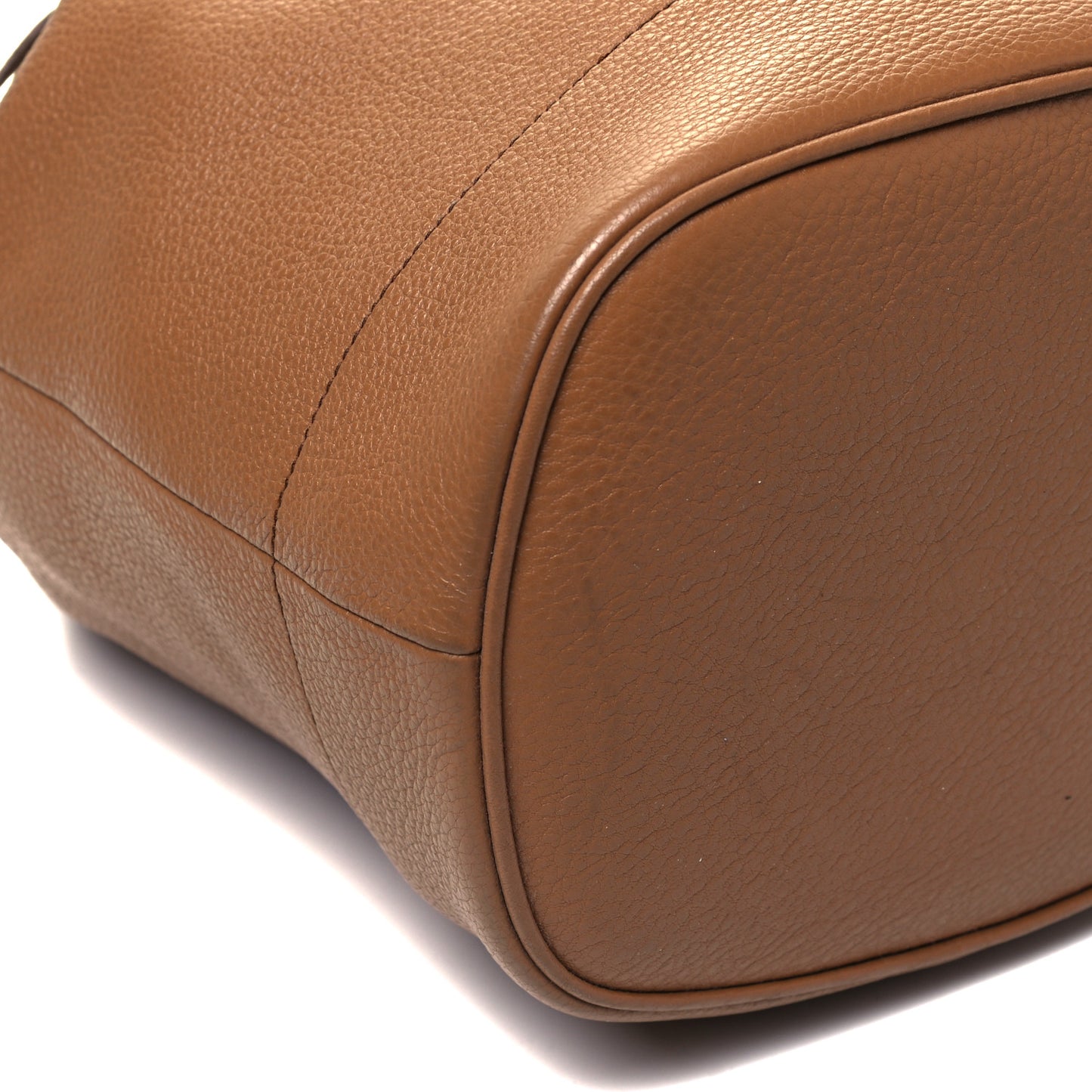 Vitello Daino Bucket Bag Cannella