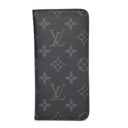 Louis Vuitton Monogram Eclipse iPhone 7 Plus Folio Case 1 of 6