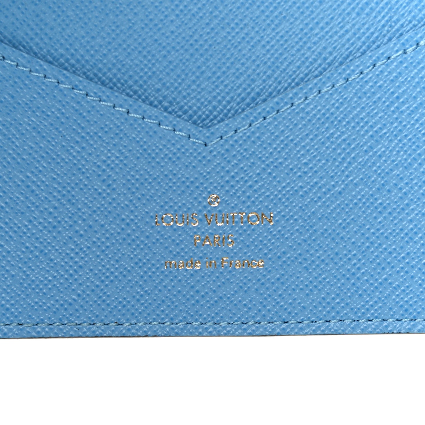 Monogram 2021 Christmas Animation China Passport Cover Myosotis Blue