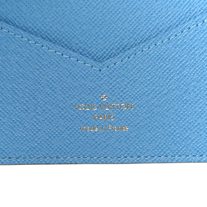 Louis Vuitton Monogram 2021 Christmas Animation China Passport Cover Myosotis Blue 6 of 10