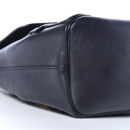 Chloe Calfskin Quilted Medium Faye Backpack Full Blue 9 of 12