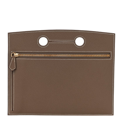 Hermes Togo Backpocket Pouch 30 Etoupe 1 of 10