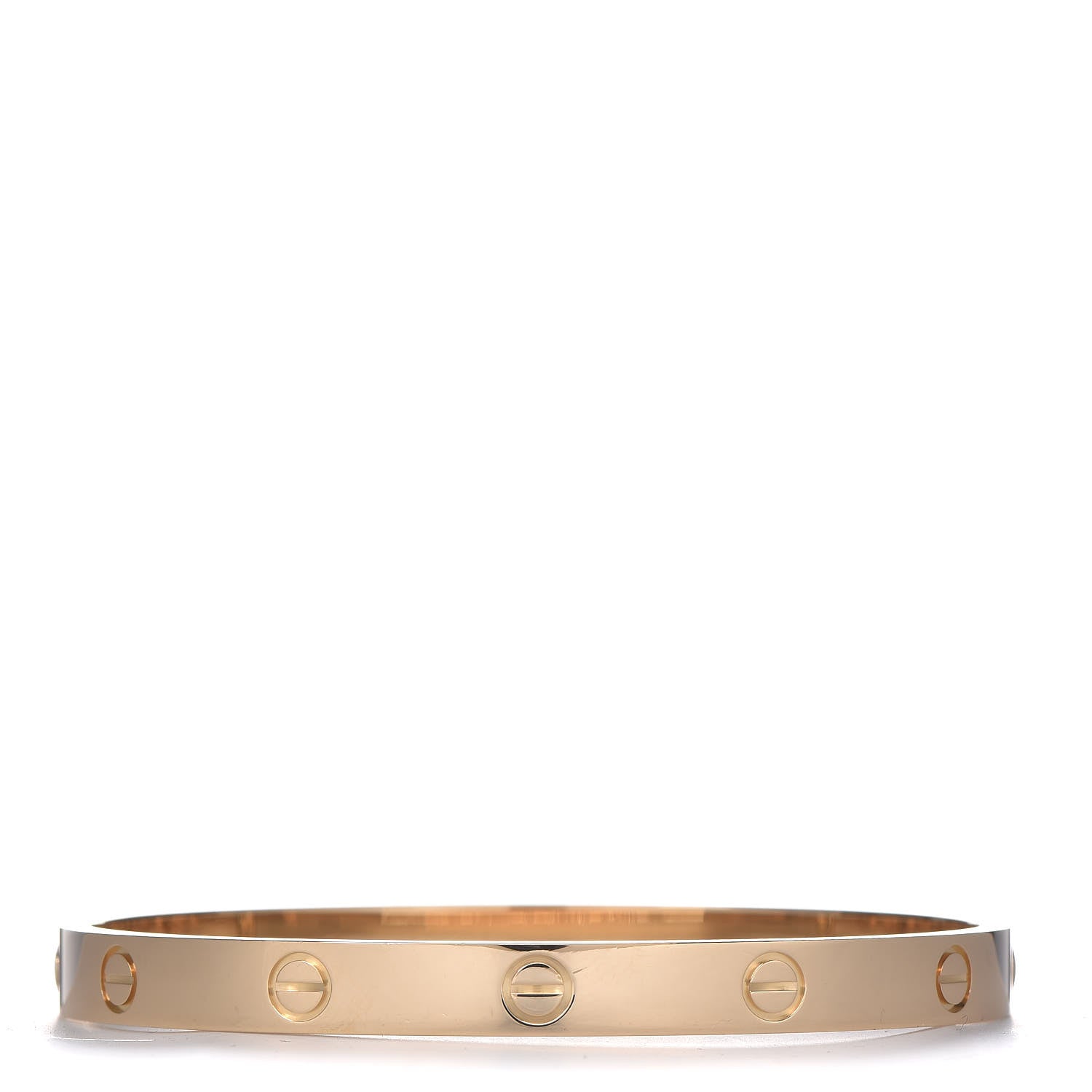 Cartier 18K Yellow Gold LOVE Bracelet 18 3 of 7