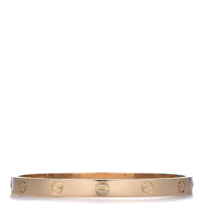 Cartier 18K Yellow Gold LOVE Bracelet 18 3 of 7