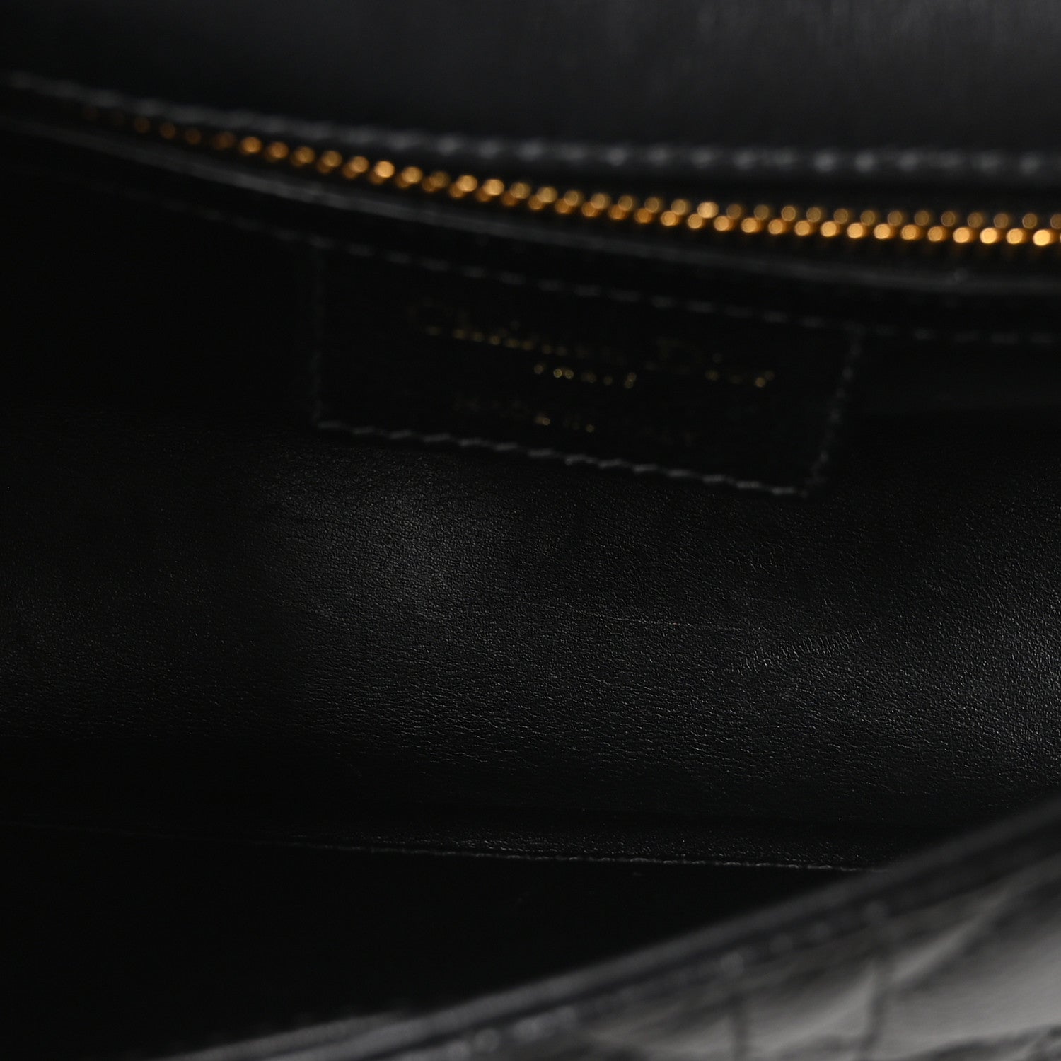 Christian Dior Calfskin Cannage Small Caro Bag Black 4 of 10