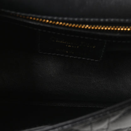 Christian Dior Calfskin Cannage Small Caro Bag Black 4 of 10