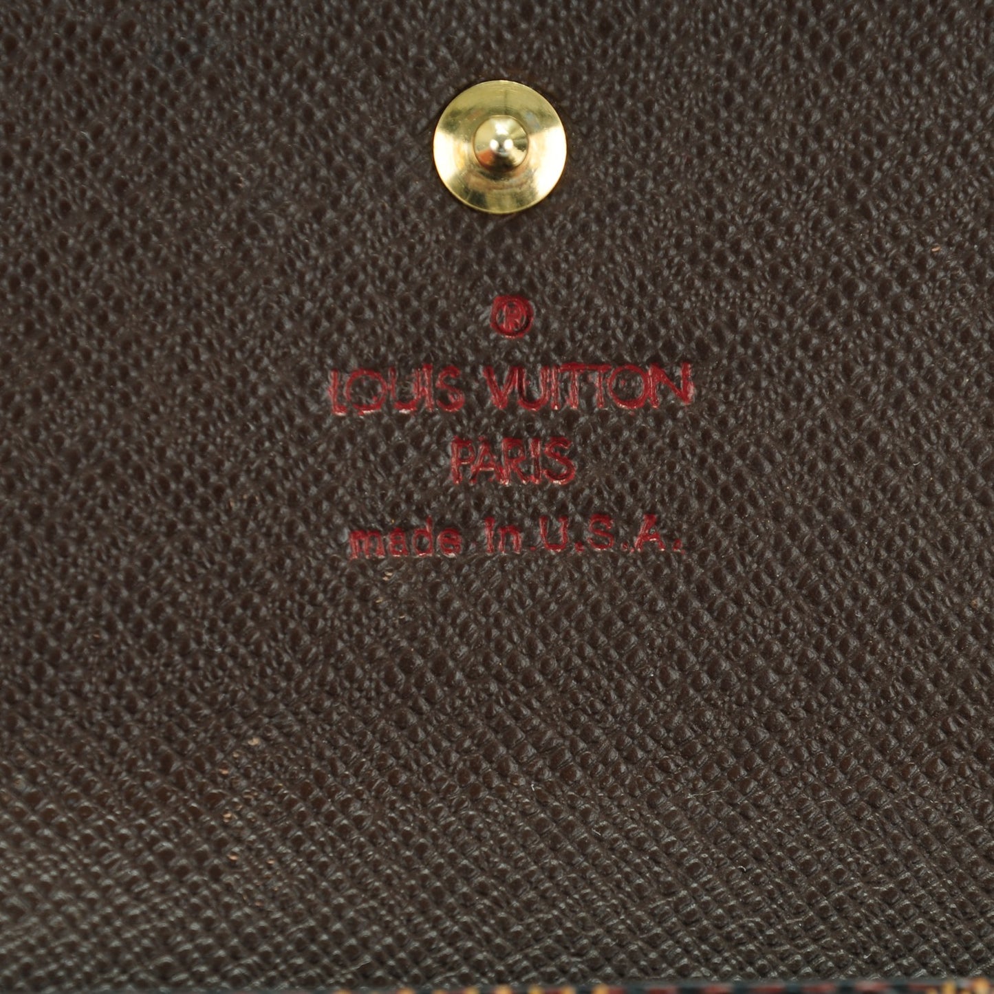 Damier Ebene Elise Wallet