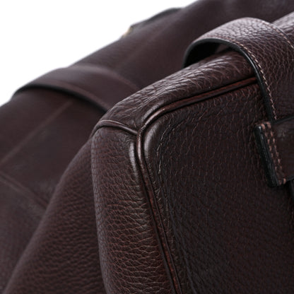 Hermes Fjord Drag Voyage 56 Bag Chocolate 8 of 15