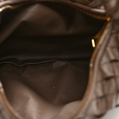 Bottega Veneta Nappa Intrecciato Teen Jodie Hobo Dark Taupe 5 of 9