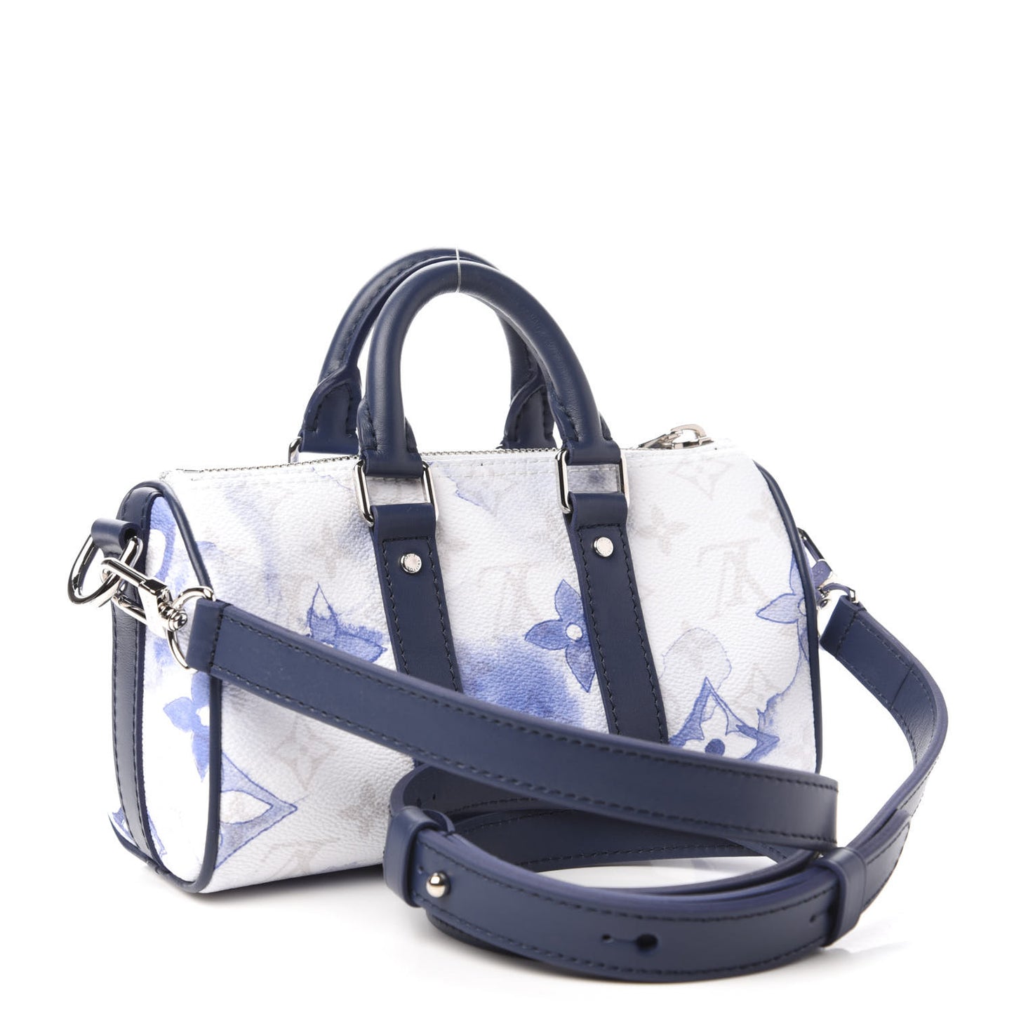 Monogram Watercolor Keepall XS Blue