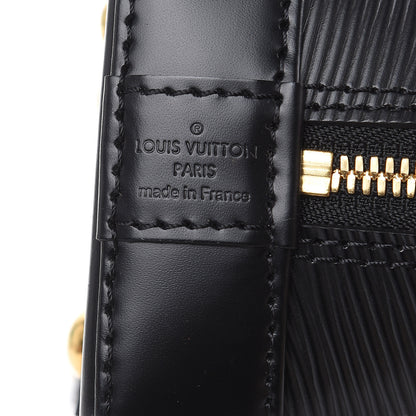 Louis Vuitton Epi Love Lock Alma BB Black 8 of 14