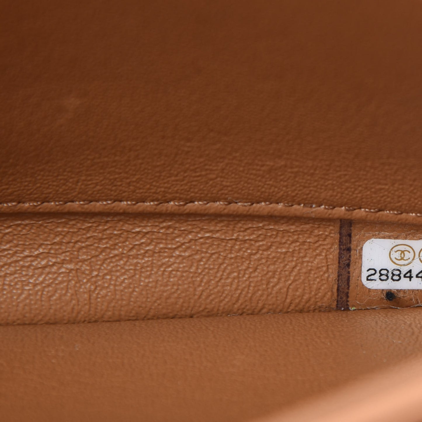 Lambskin Quilted Small Trendy CC Flap Dual Handle Bag Camel