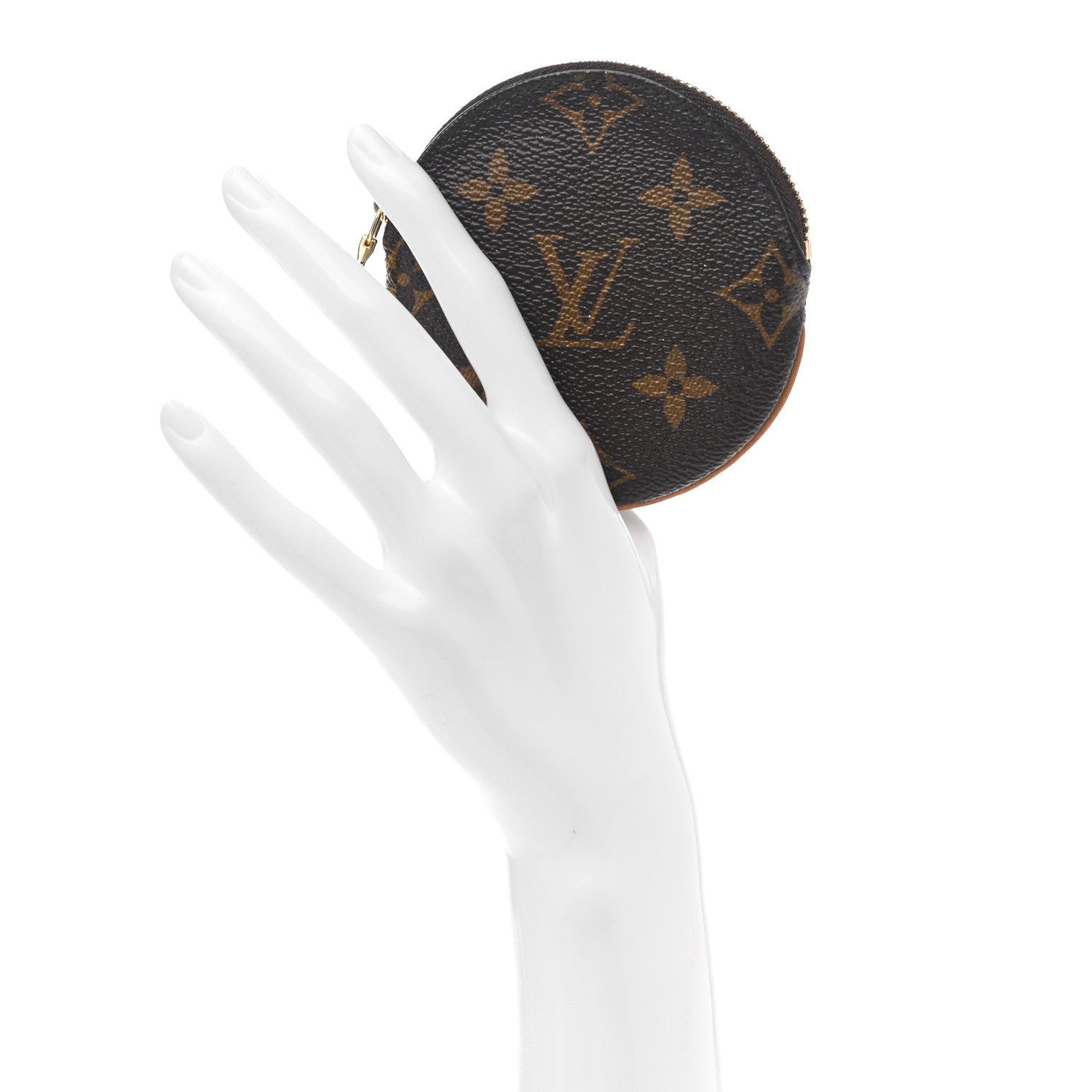 Louis Vuitton Monogram Round Coin Purse 2 of 8
