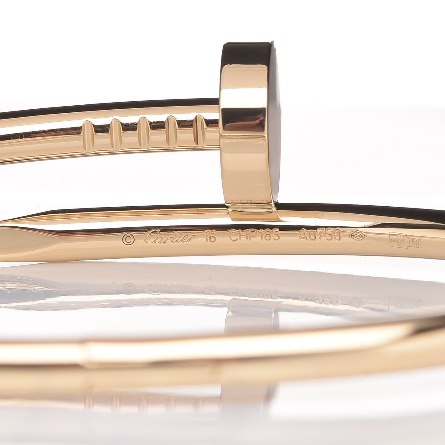 18K Yellow Gold Juste Un Clou Bracelet 16