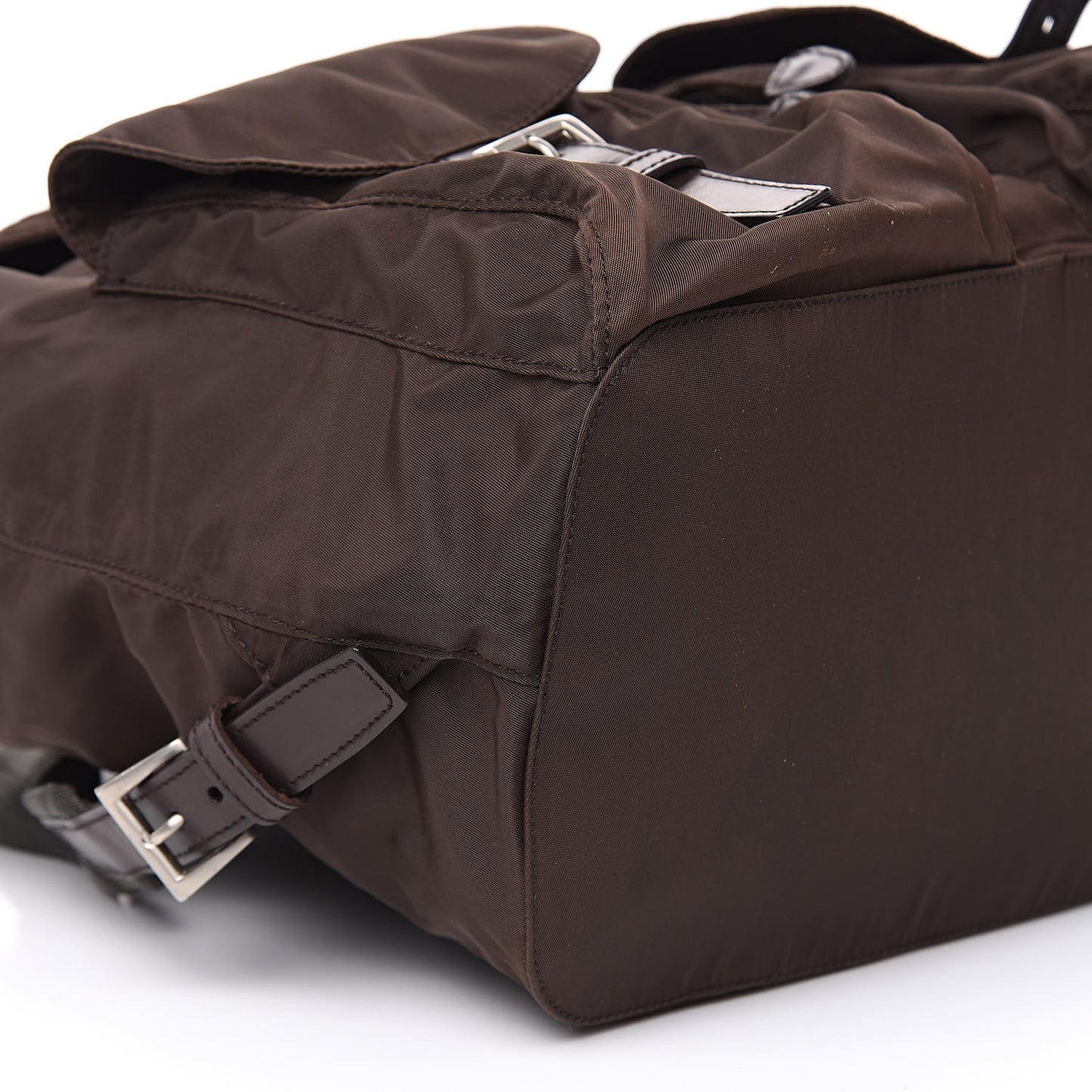 Tessuto Nylon Medium Vela Backpack Ebano