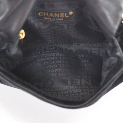Chanel Velvet Shoulder Bag Black 9 of 9