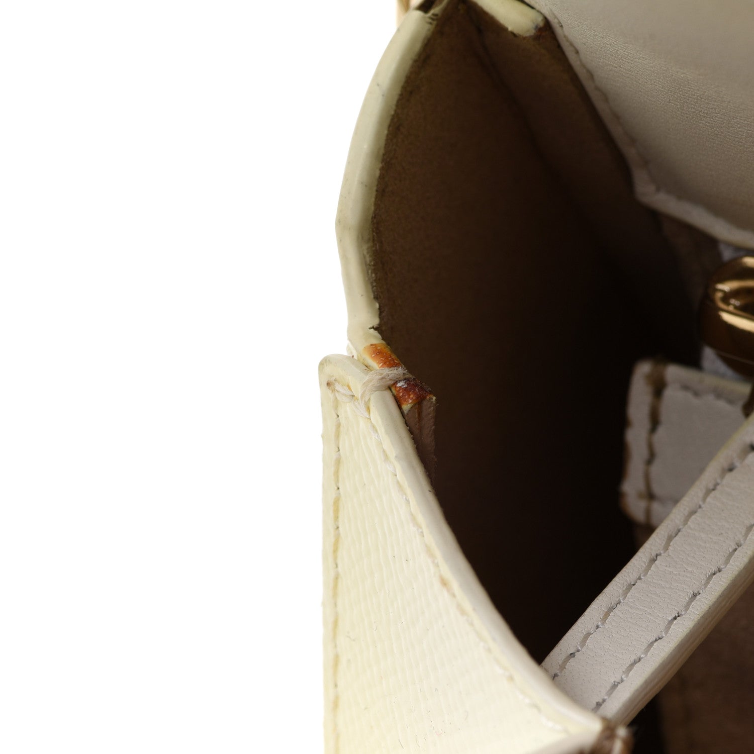 Givenchy Patent Calfskin Mini Pandora Box Chain Crossbody Bag White 12 of 13