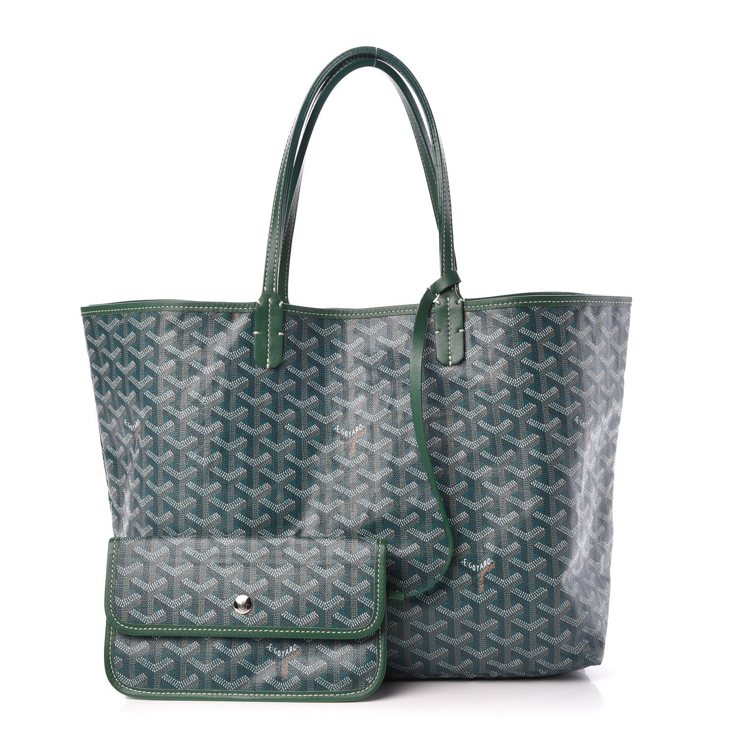 Goyard Goyardine Saint Louis PM Green 1 of 9