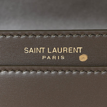 Saint Laurent Box Calfskin Mini Voltaire Shoulder Bag  Deep Musk 7 of 11