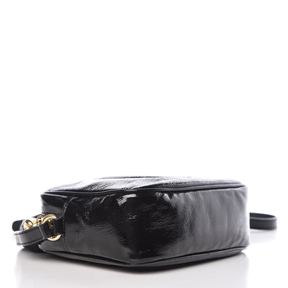 Gucci Soft Patent Small Soho Disco Bag Black 4 of 12