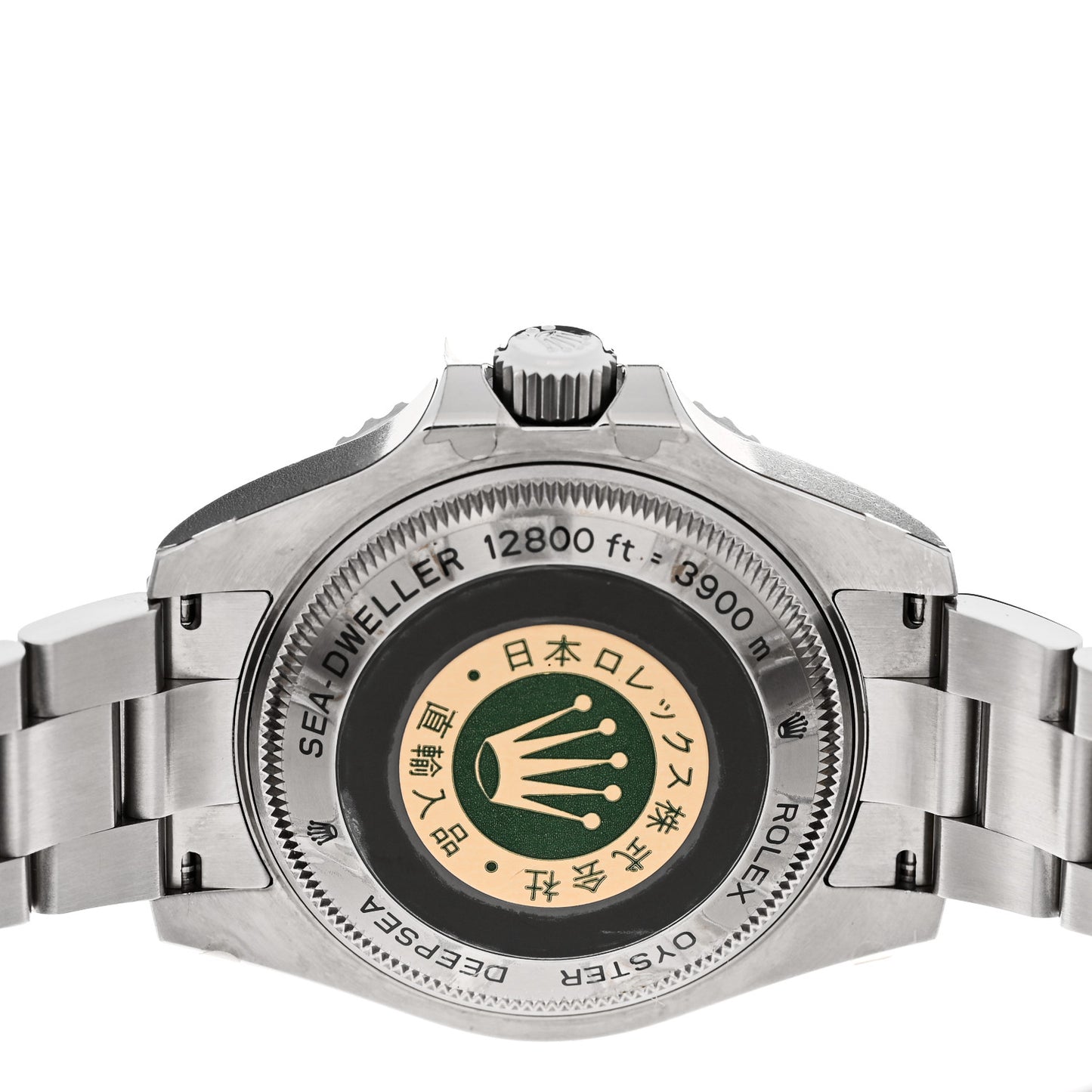 Stainless Steel 44mm Oyster Perpetual Date Sea-Dweller Deepsea Watch Black 116660