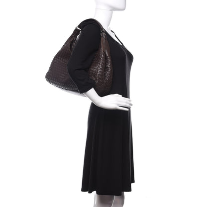 Bottega Veneta Nappa Intrecciato Medium Campana Ebano 2 of 16