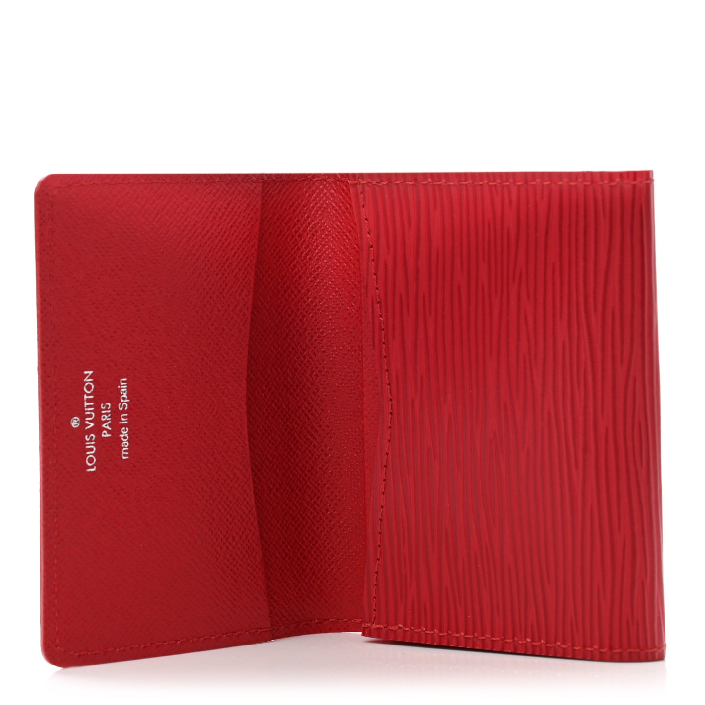 Epi Business Card Holder Red