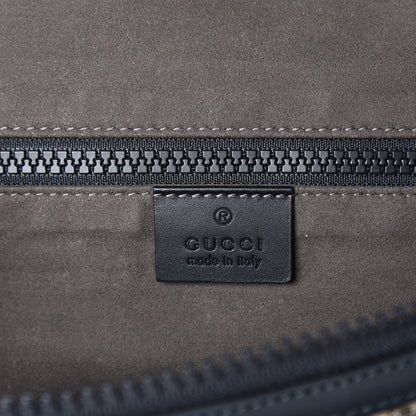 Gucci GG Supreme Monogram Belt Bag Black 6 of 9