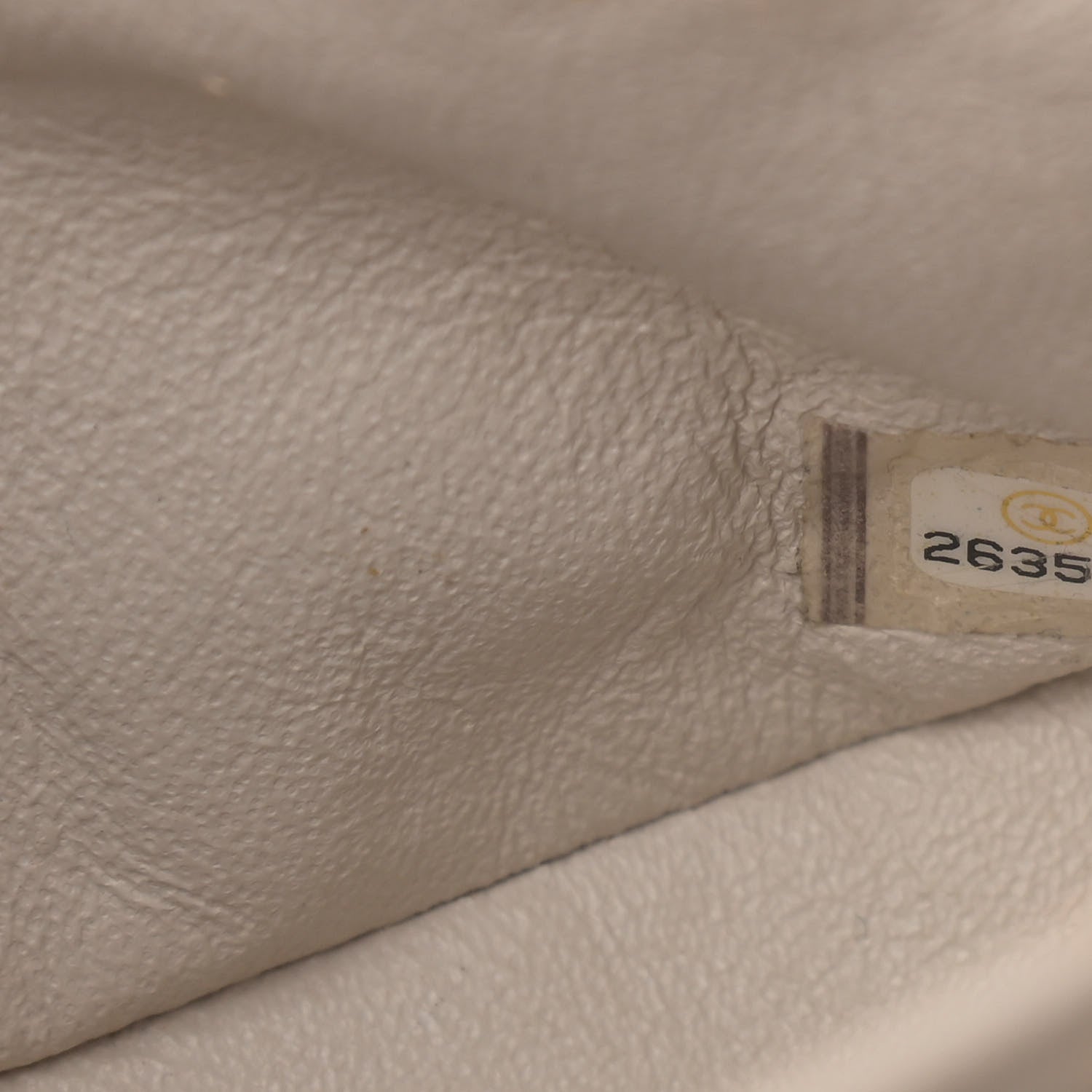Chanel Caviar Quilted Medium Double Flap Ivory 8 of 12