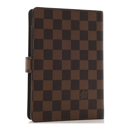 Louis Vuitton Damier Ebene Medium Ring Agenda Cover 3 of 7