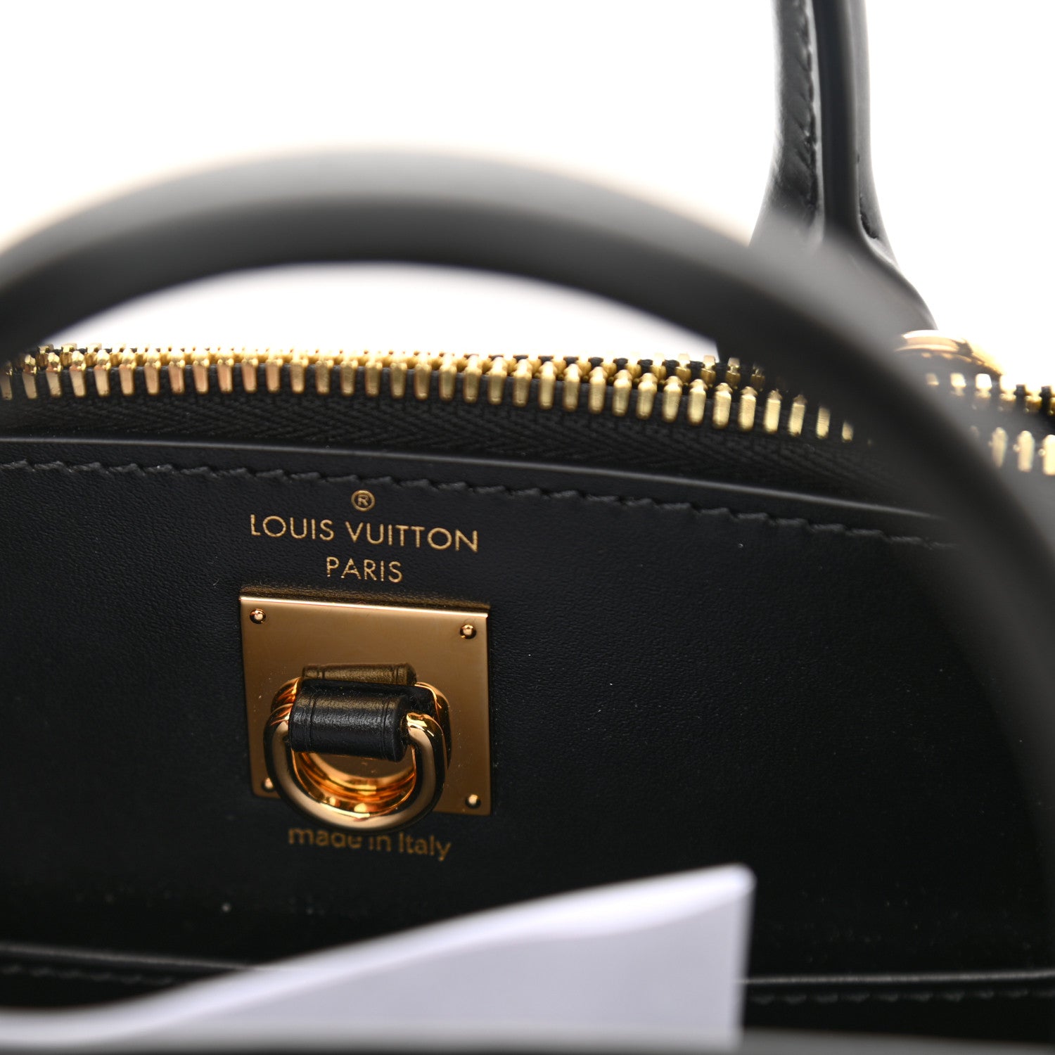 Louis Vuitton Calfskin City Steamer Mini Black 6 of 9