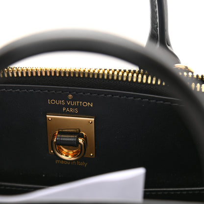 Louis Vuitton Calfskin City Steamer Mini Black 6 of 9